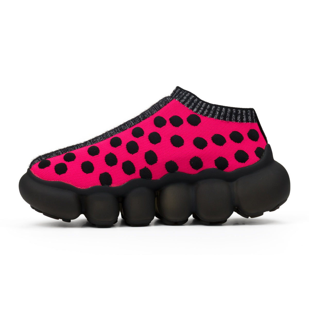 Pink Bernhard Willhelm Knit Sneakers