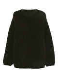 Label Under Construction sweater with ribbed details