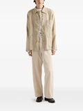 Prada single-breasted linen jacket