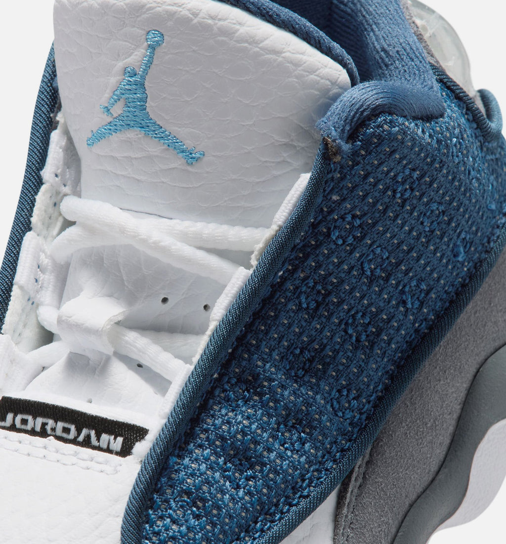 Air Jordan 13 Retro 'Navy and Flint Grey' - Infant/Toddler Lifestyle Sneaker (Navy/University Blue/Flint Grey/White)