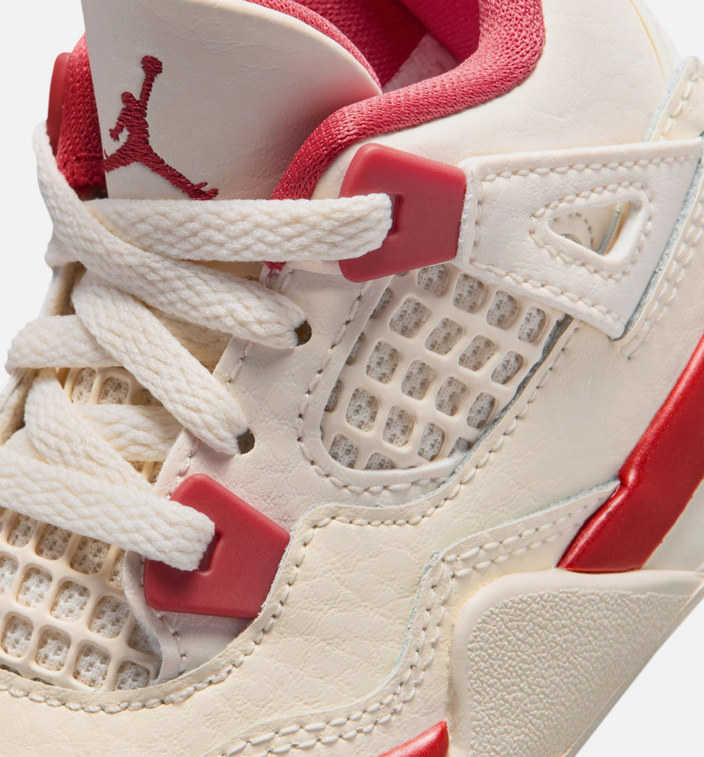 Air Jordan 4 Retro Valentine's Day Infant/Toddler Lifestyle Shoe