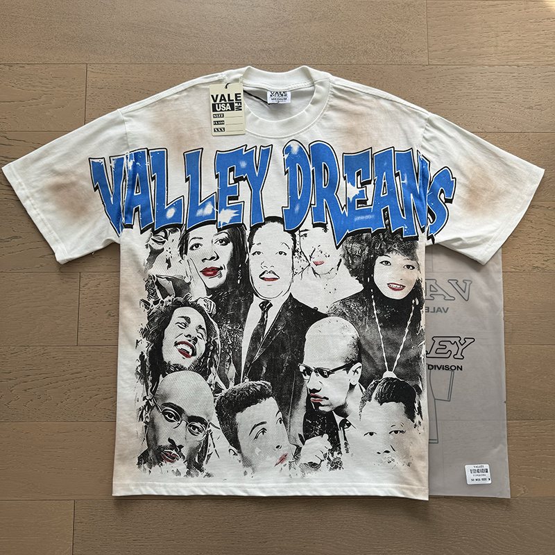 VALE USA Washed Dream Graphic T-Shirt