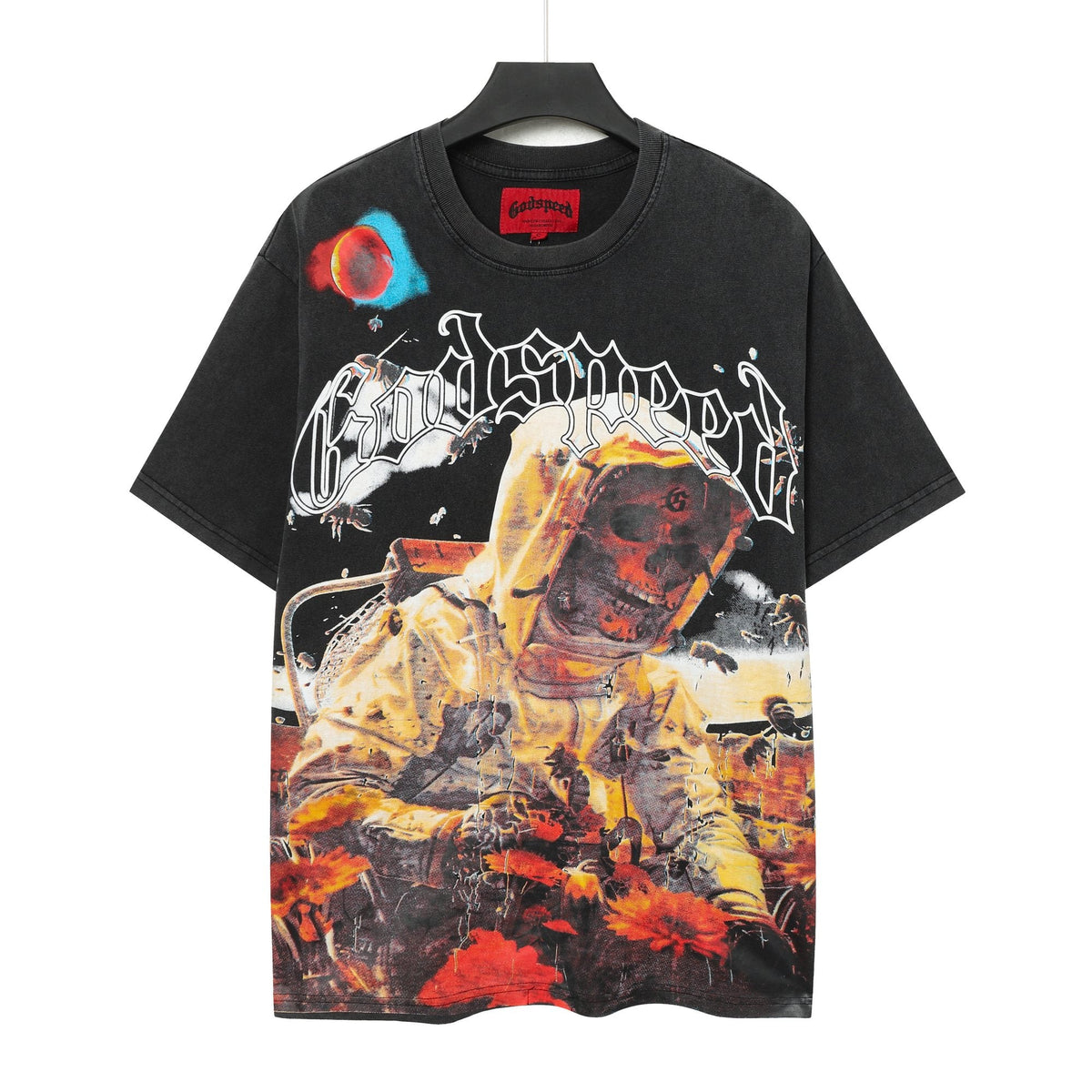 Godspeed Astronaut Graphic Short-Sleeve T-Shirt