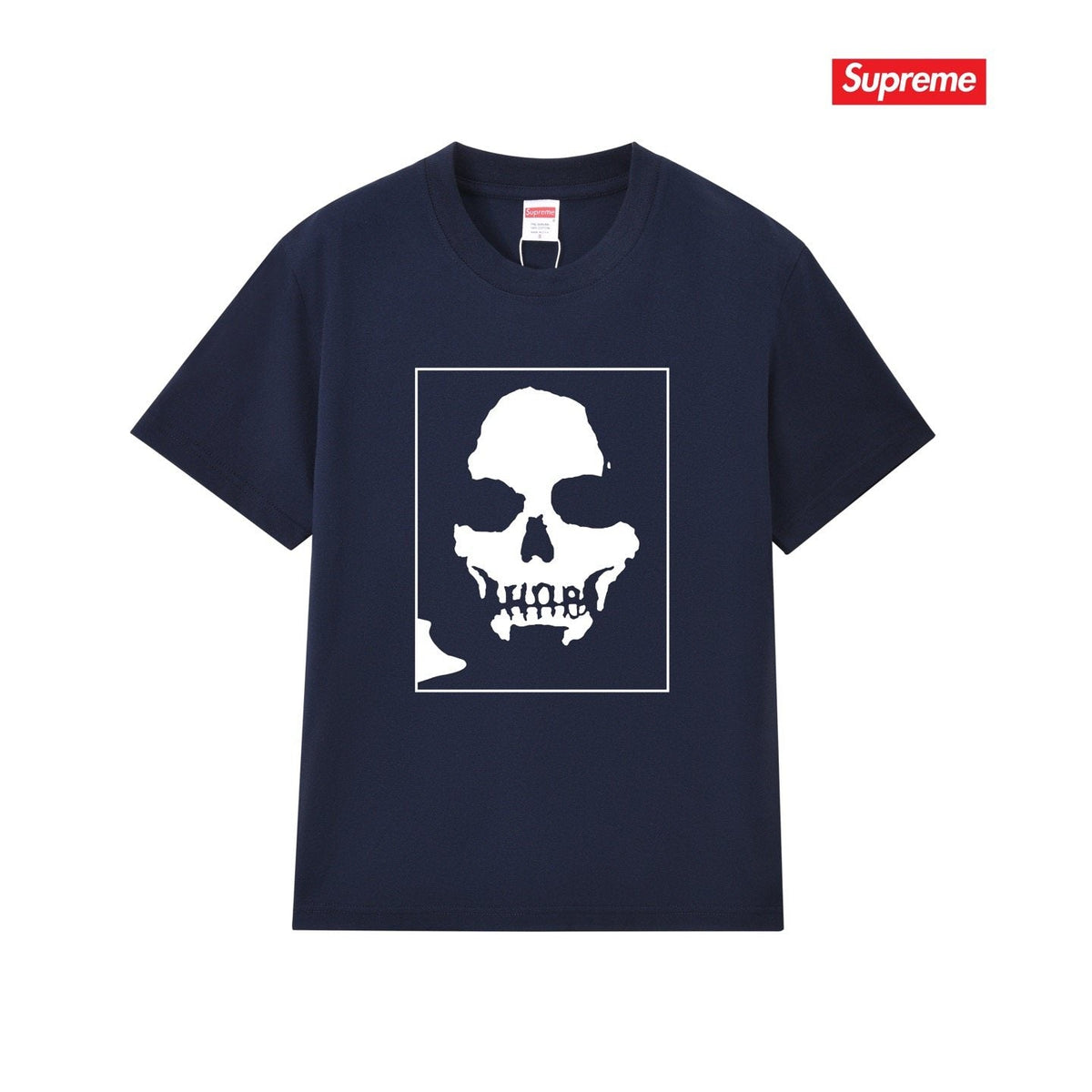 Supreme Skull Graphic Short-Sleeve T-Shirt
