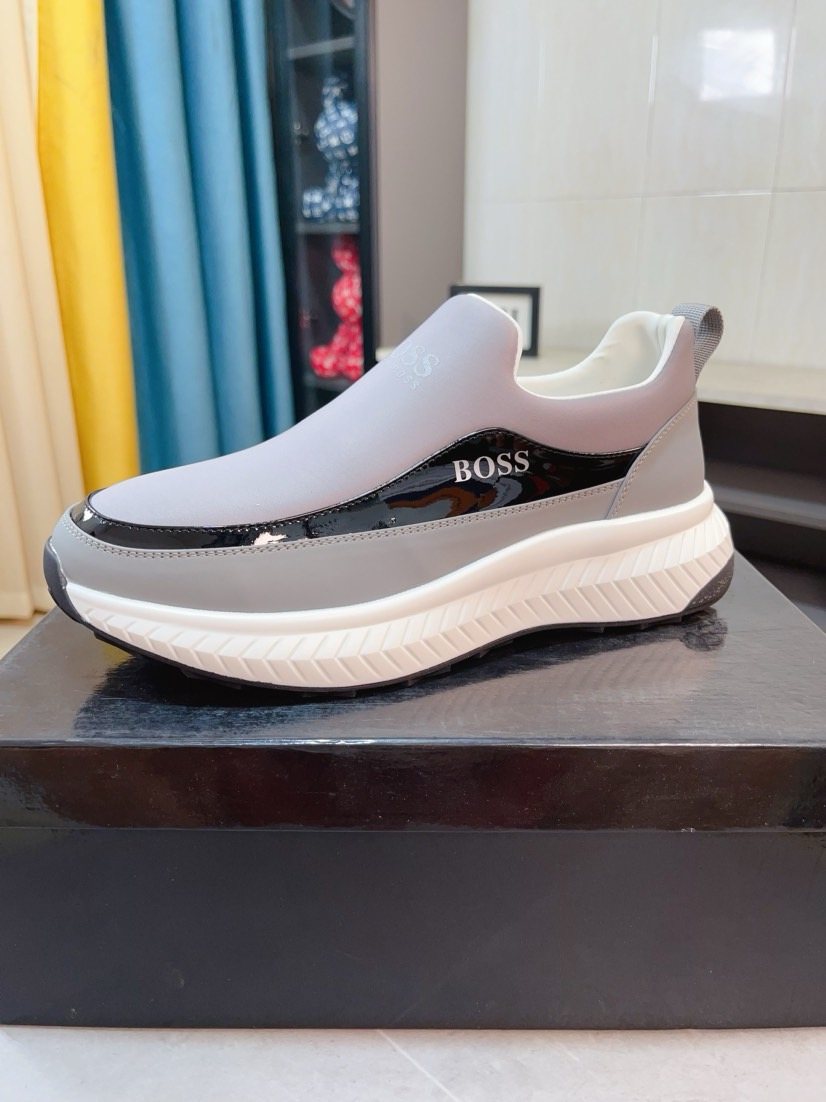Hugo Boss Contrast Side Slip-On Sneakers